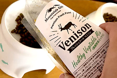 手作りごはんのあげ方